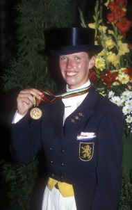 World Champion, Anky Van Grunsven (NED). - ©Kit Houghton / FEI