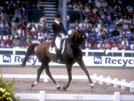 Isabel Werth (GER) and Gigolo, Kur World Champion - ©Kit Houghton / FEI