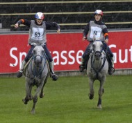 Virginie Atger on Kangoo d'Aurabelle (63) & Elodie Le Labourier Silver & Bronze - ©Kit Houghton / FEI