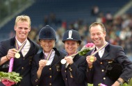 German gold medal event team - ©Kit Houghton / FEI