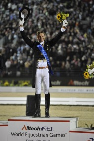 Edward Gal winner of the Grand Prix Freestyle on Totilas - ©Kit Houghton / FEI