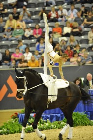 Simone Wiegele(GER) riding Arkansas - ©Kit Houghton / FEI