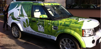Meet the 2014 Games' Land Rover !