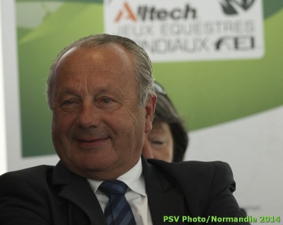 Thierry Touzaint is hoping for a difficult cross-country course