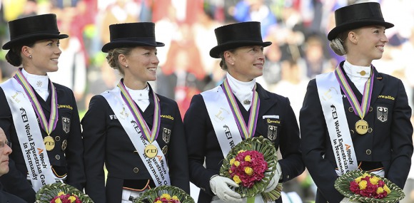 Germany world Dressage team champions - again