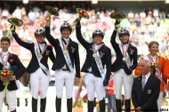 Germany in Gold - Eventing  - ©Comité d'Organisation Normandie 2014