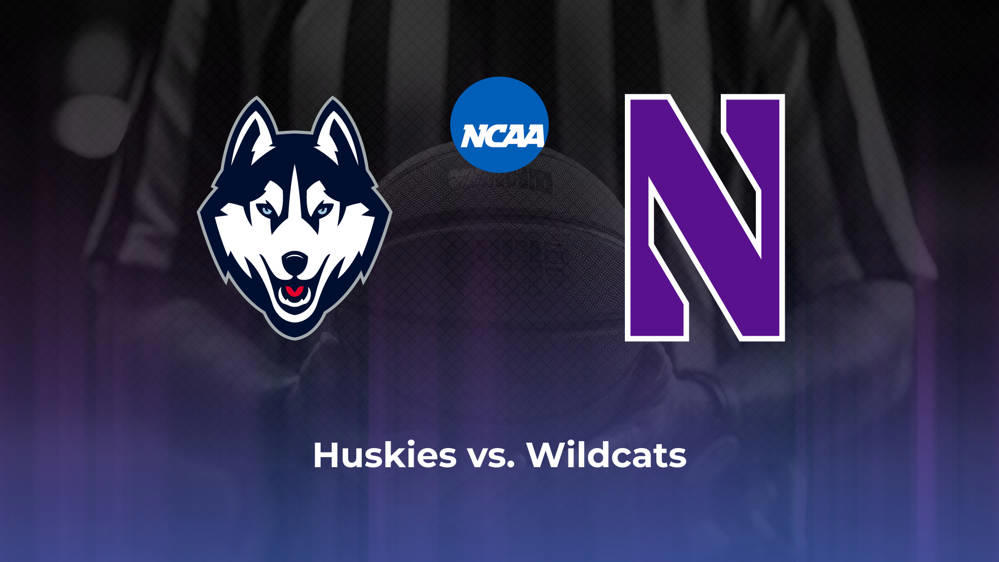UConn vs. Northwestern NCAA tournament Second Round betting odds and